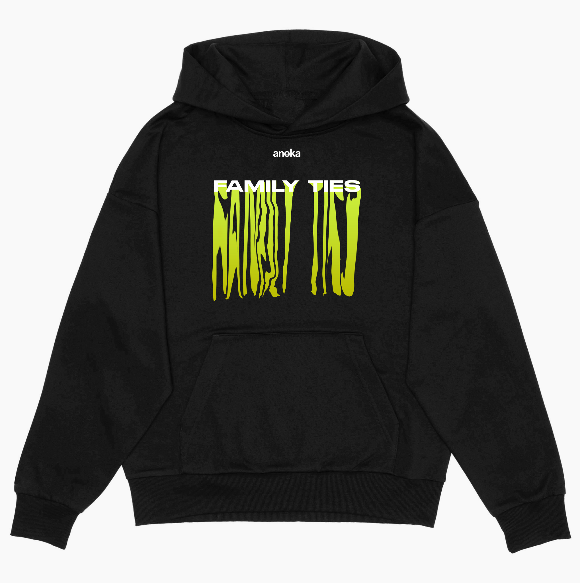 Family Ties - Drop Shoulder Pullover Hoodie