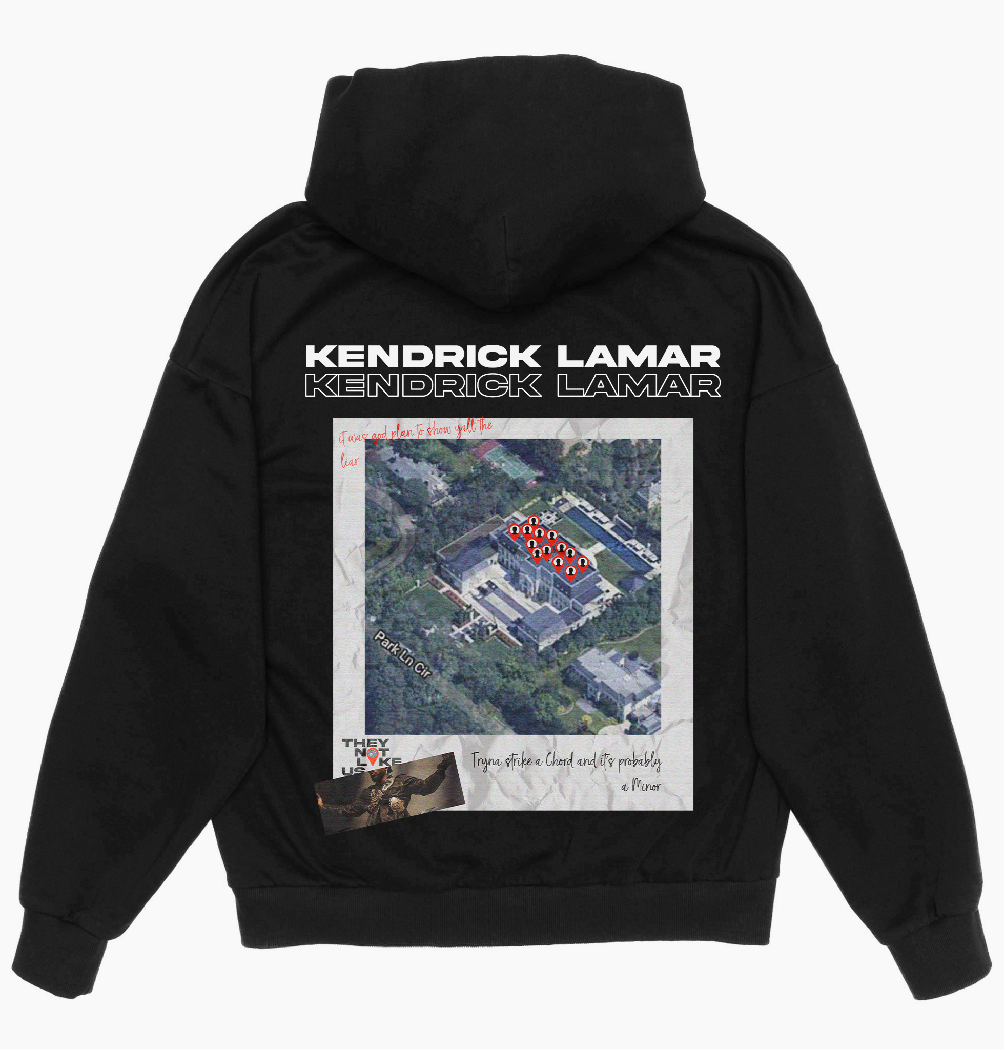 They Not Like Us - Drop Shoulder Pullover Hoodie