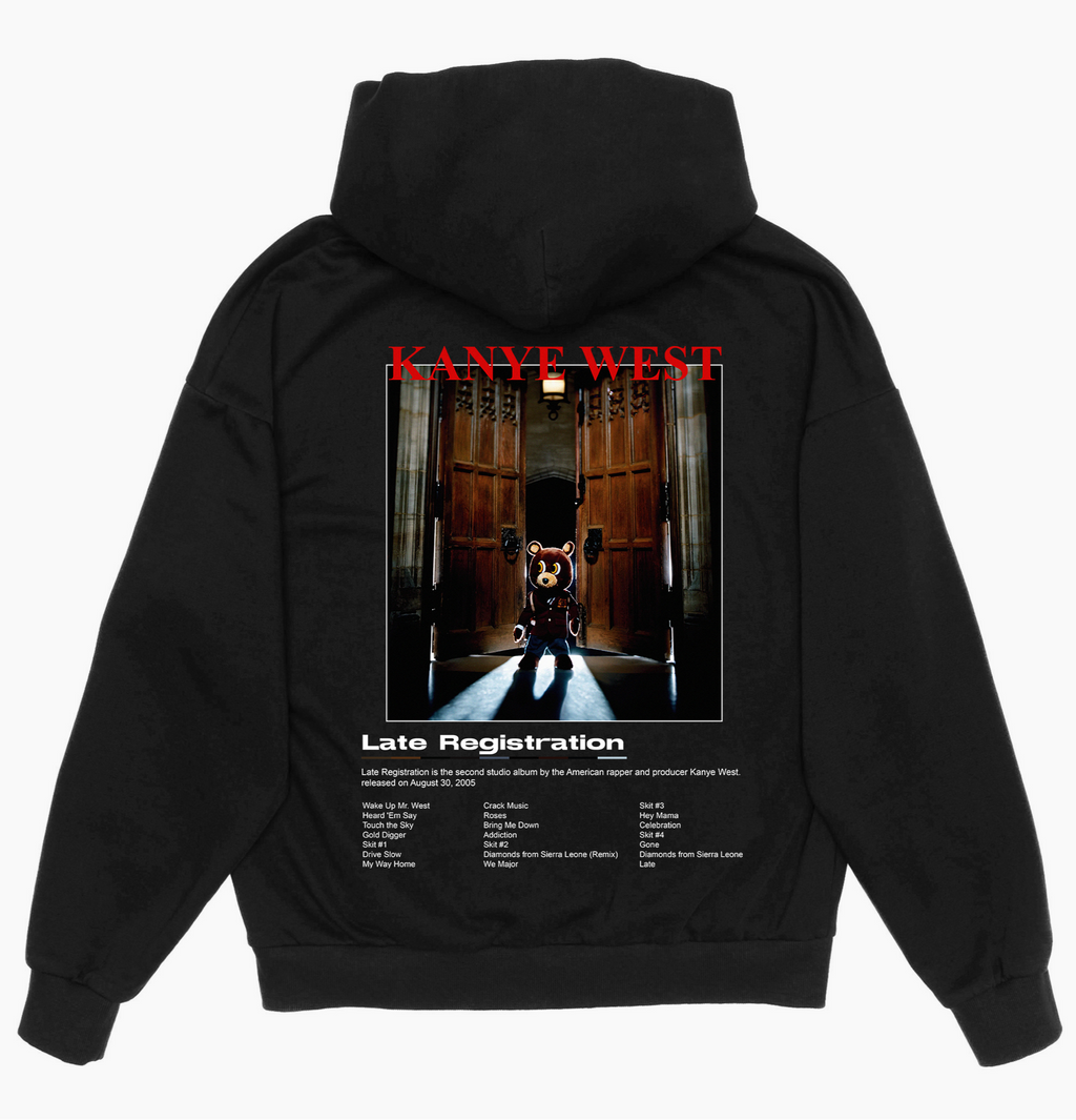 Late Registration - Drop Shoulder Pullover Hoodie