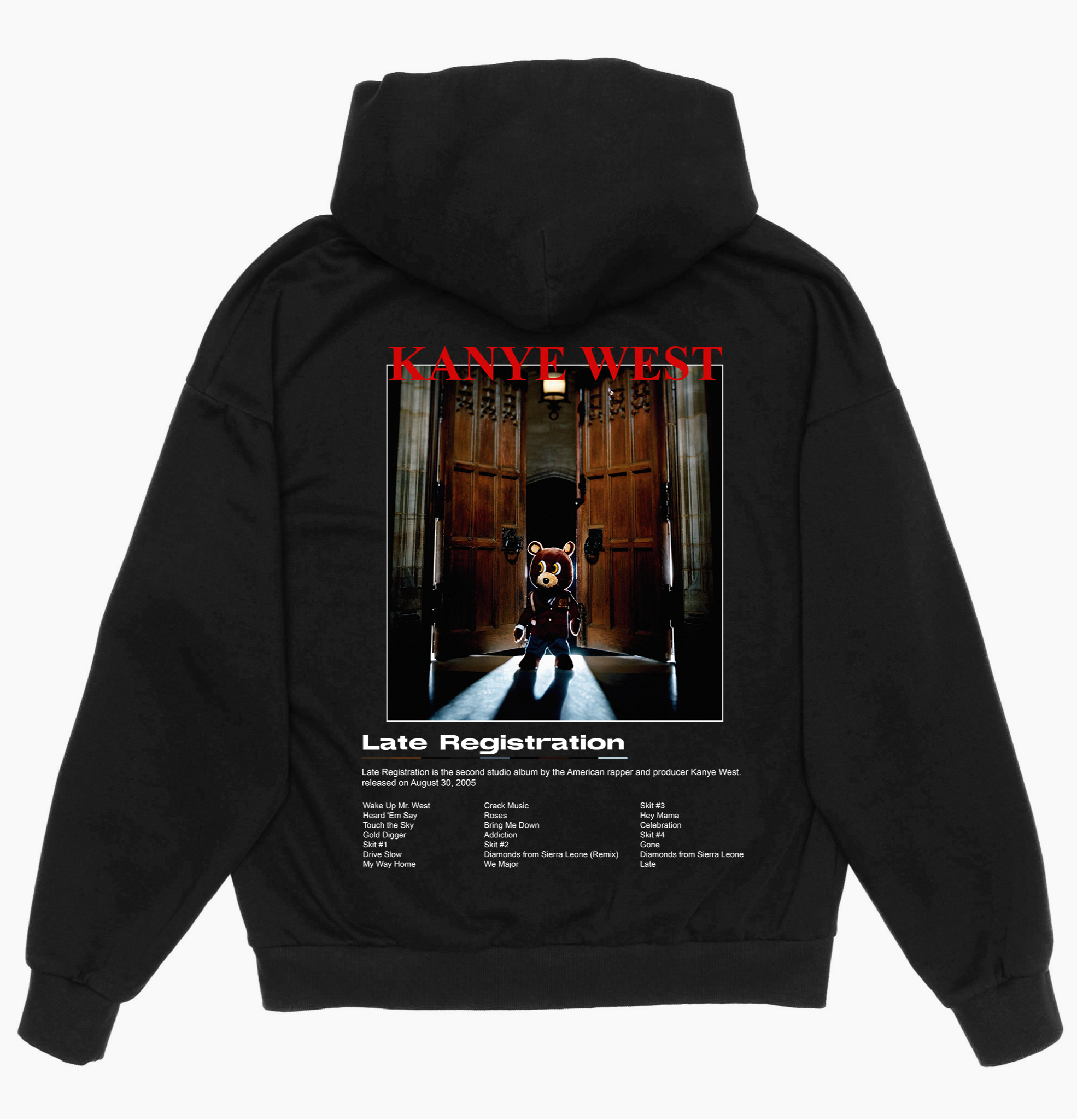 Late Registration - Drop Shoulder Pullover Hoodie