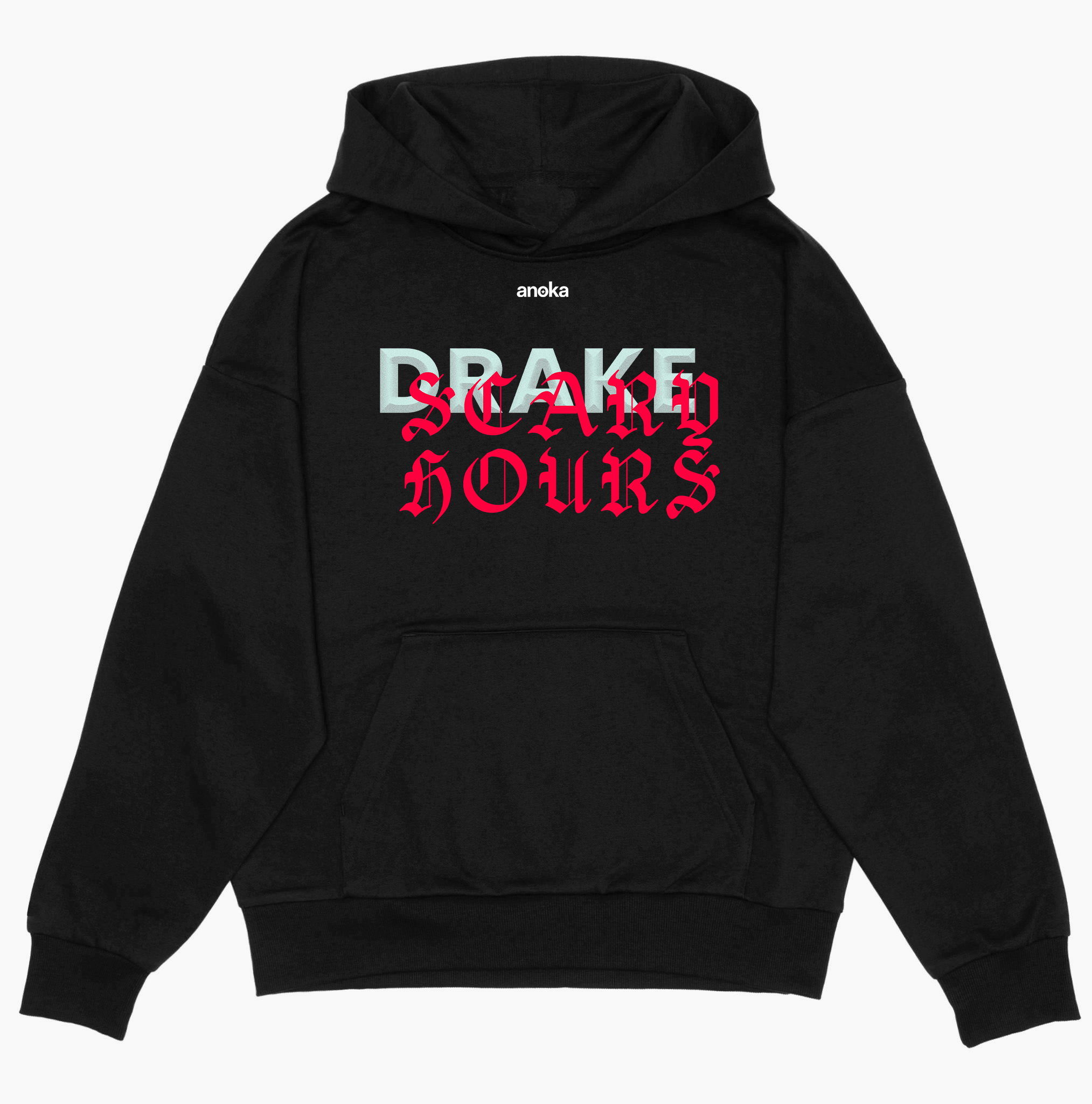Scary Hours - Drop Shoulder Pullover Hoodie