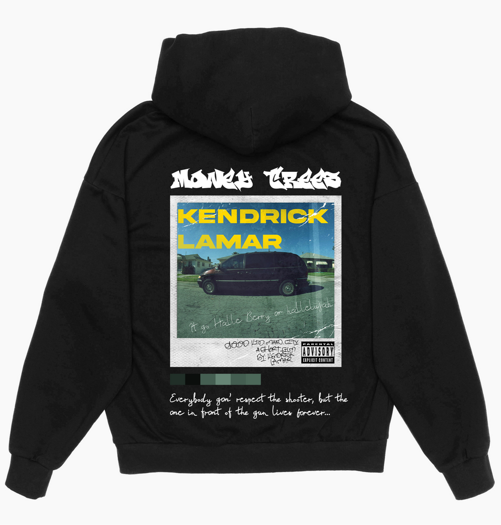 Money Trees V2 - Drop Shoulder Pullover Hoodie